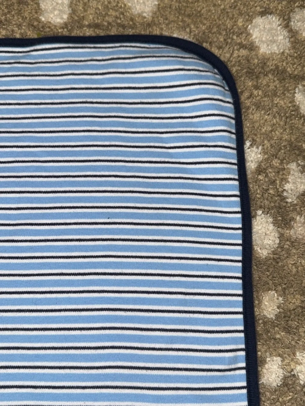 Ralph Lauren Baby Suffield‎ Blue Rugby-Stripe Blanket
